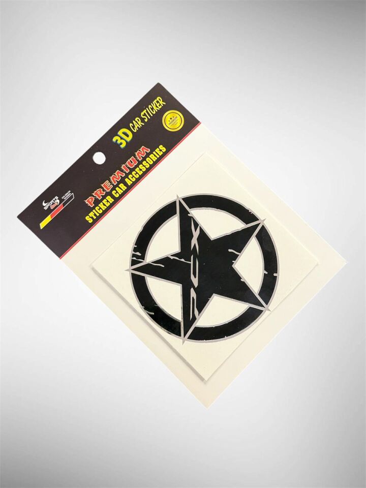 Pcx Yıldız Sticker Metalize