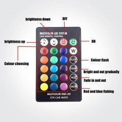 RGB Kumandalı T10 Led