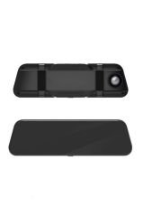 TA-06 Siyah 1080p Araç içi Lcd 9.6 inç Dokunmatik Ekranlı Dikiz Aynası Gece Görüşlü Ön ve Arka Araç Kamerası