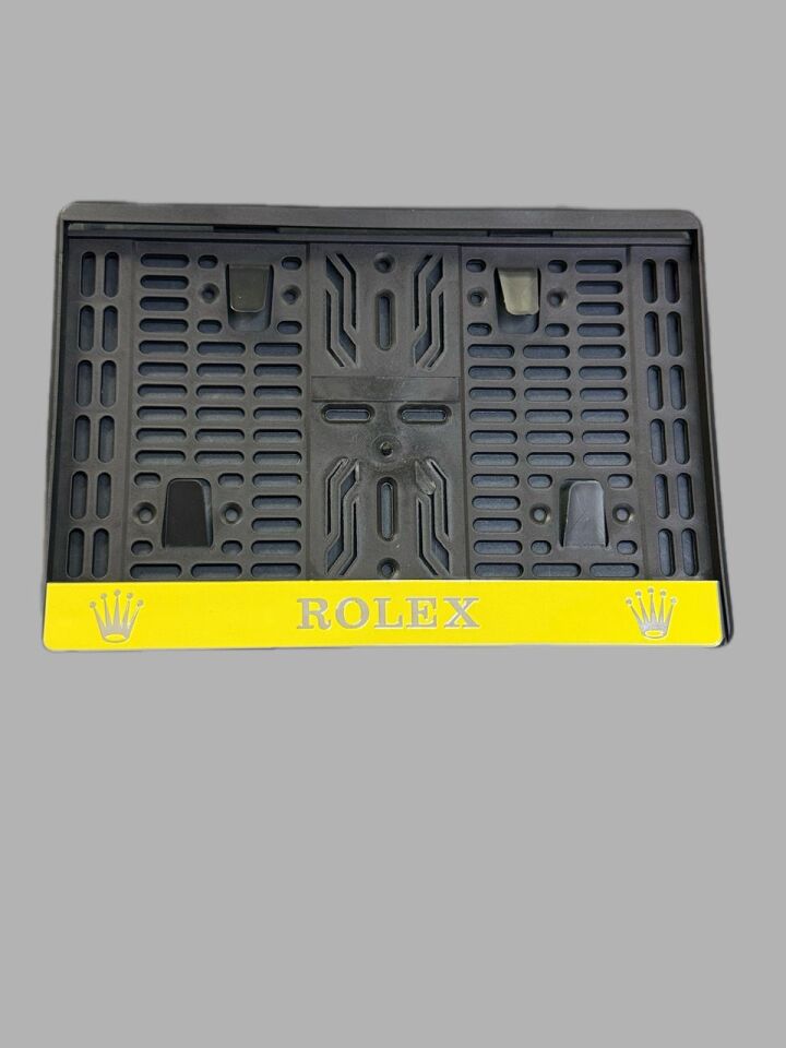 Motosiklet Plakalık Rolex Metalize