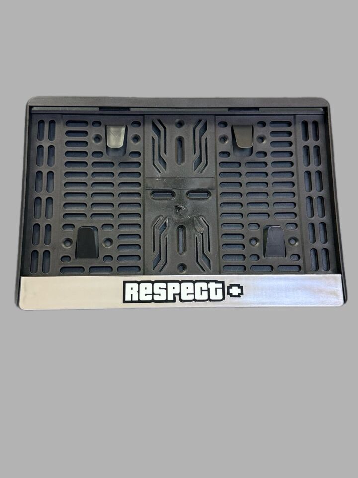 Motosiklet Plakalik Respect Metalize