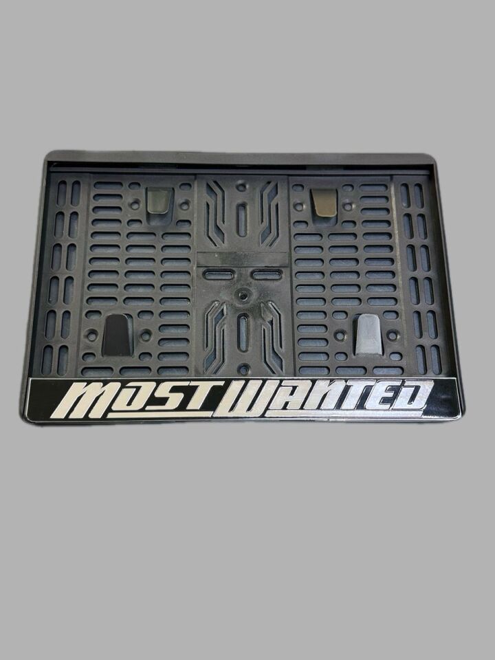 Motosiklet Plakalik Mostwanted Metalize