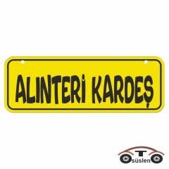 Alınteri kardeş