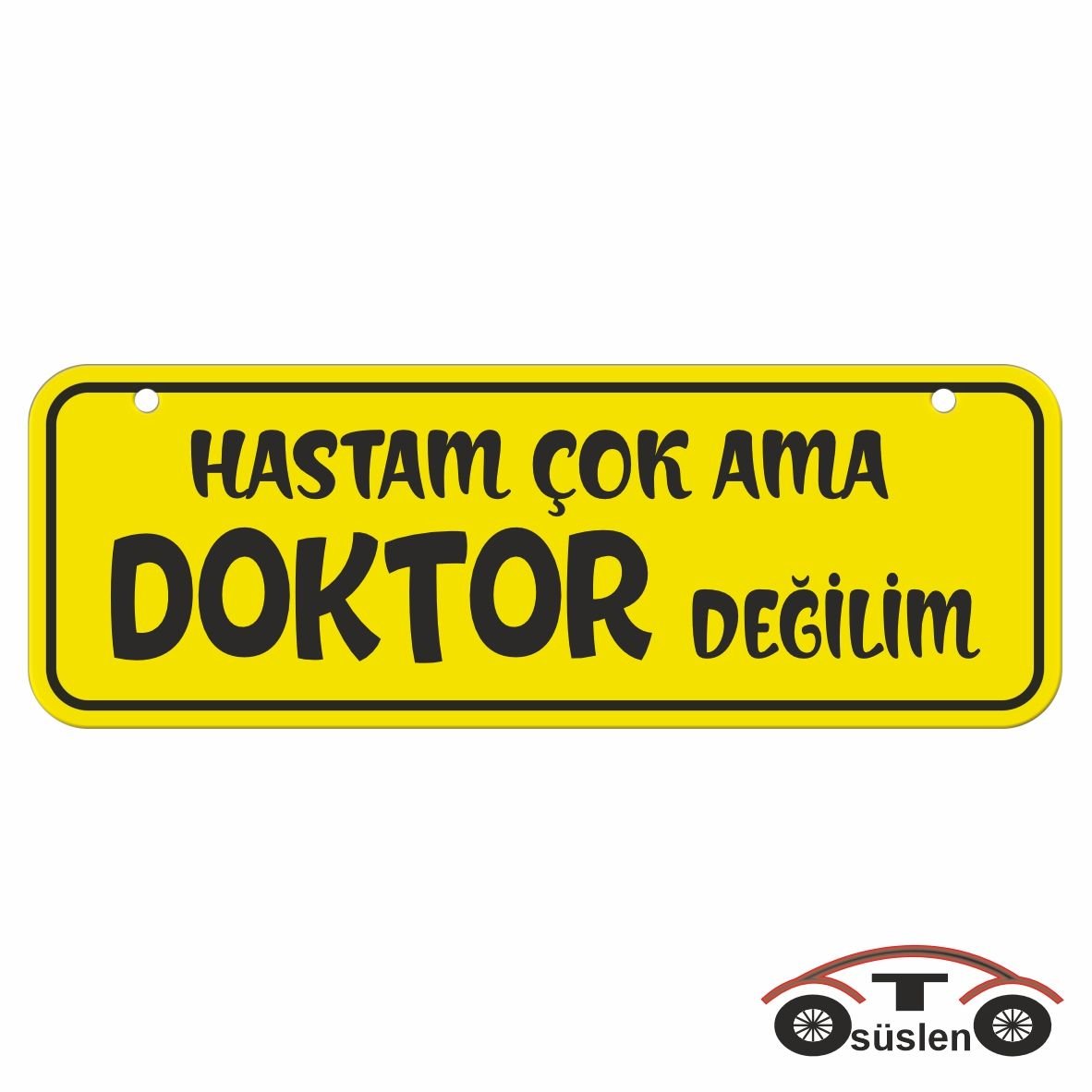 Hastam çok ama doktor değilim
