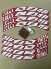 BBS Lastik Yazısı (kırmızı)