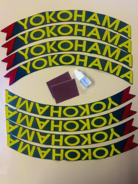 Yokohama Lastik Yazısı (sarı)