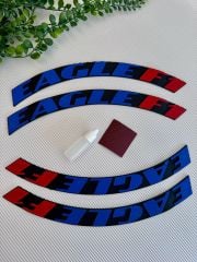 Eagle F1 Lastik Yazısı (mavi)