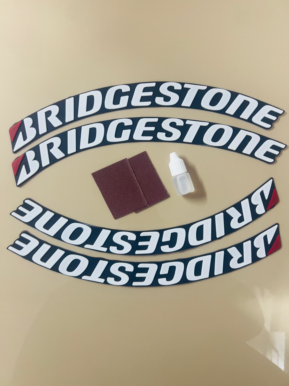 Bridgestone Lastik Yazısı (beyaz)