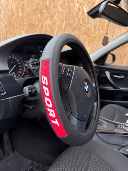 Sport yazı detaylı direksiyon kılıfı