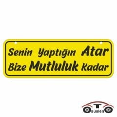 Senin yaptığın atar