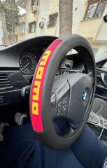 Momo yazı detaylı direksiyon kılıfı