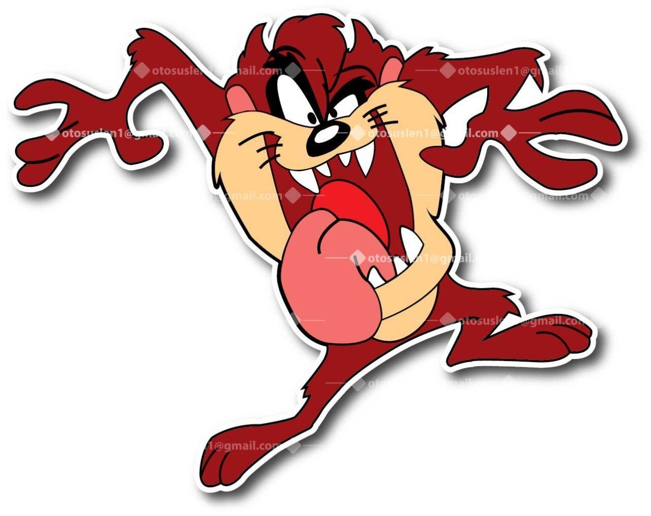 Tazmanya Canavarı Sticker