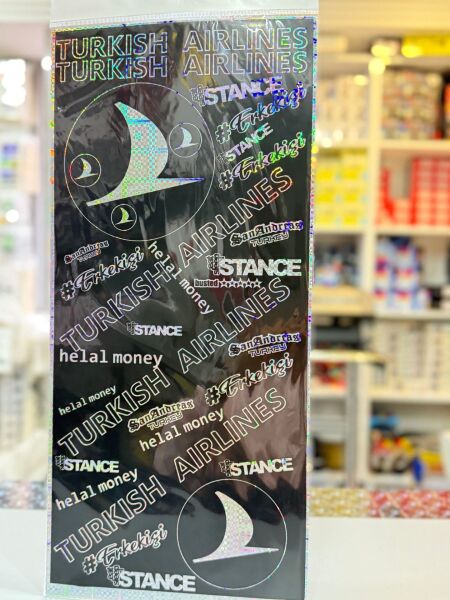 Kapı direk sticker No:2