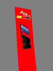 3D M Logo metal (7cm)