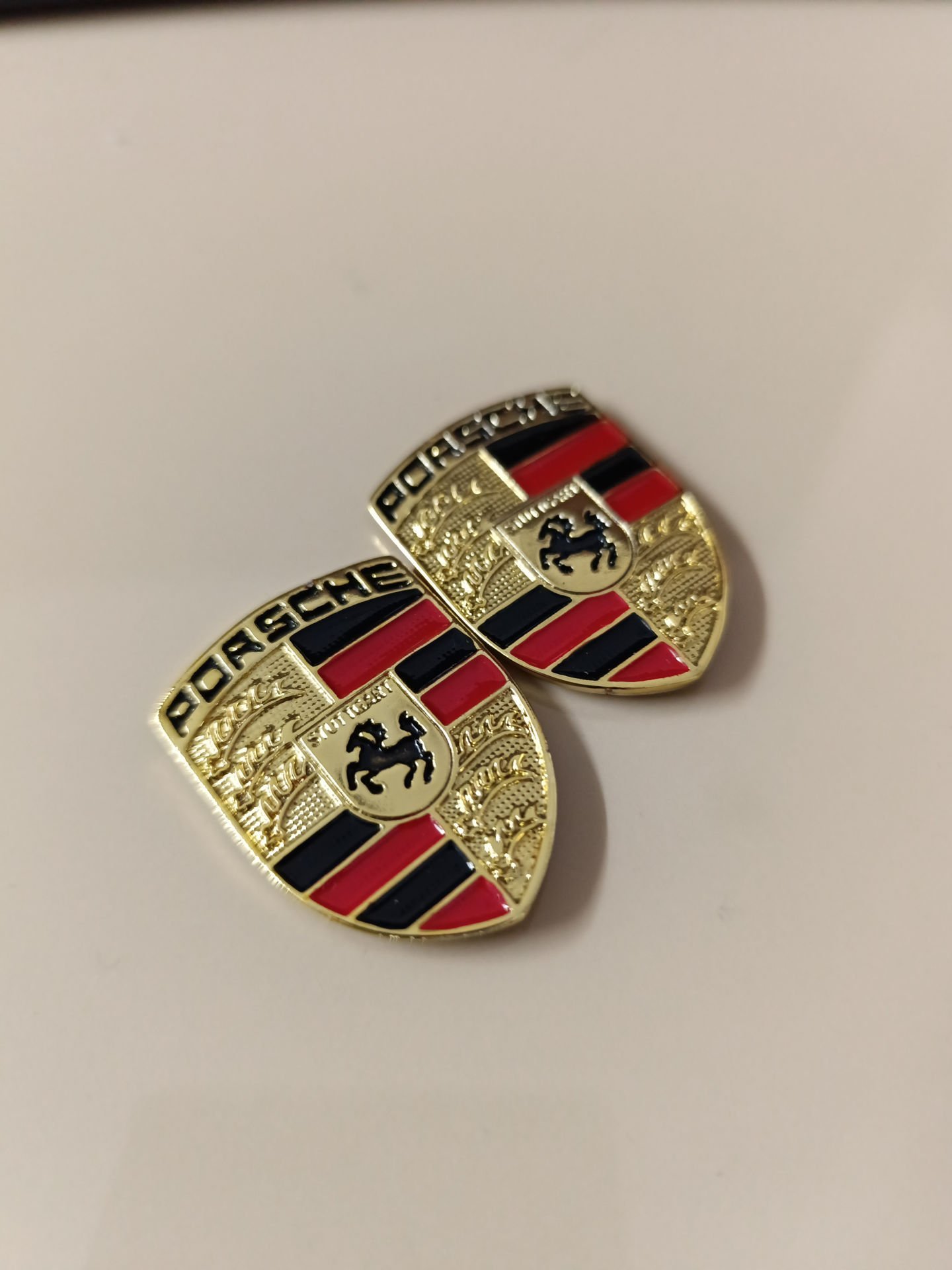 Porsche döküm arma/gold