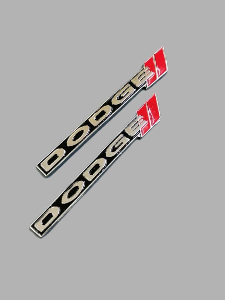 Dodge Döküm Yazı (Çift)