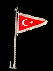 Araç Flama Bayrak Direği 45cm