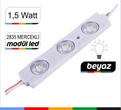 1.5 Watt Beyaz Modül Led 2835 Mercekli
