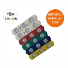 1.5 Watt kırmızı Modül Led 2835 Mercekli