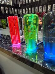 Usb destekli ışıklı vites topuzu baloncuklu