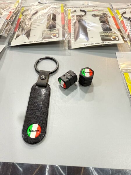 Yespa anahtarlıklı sibop kapağı