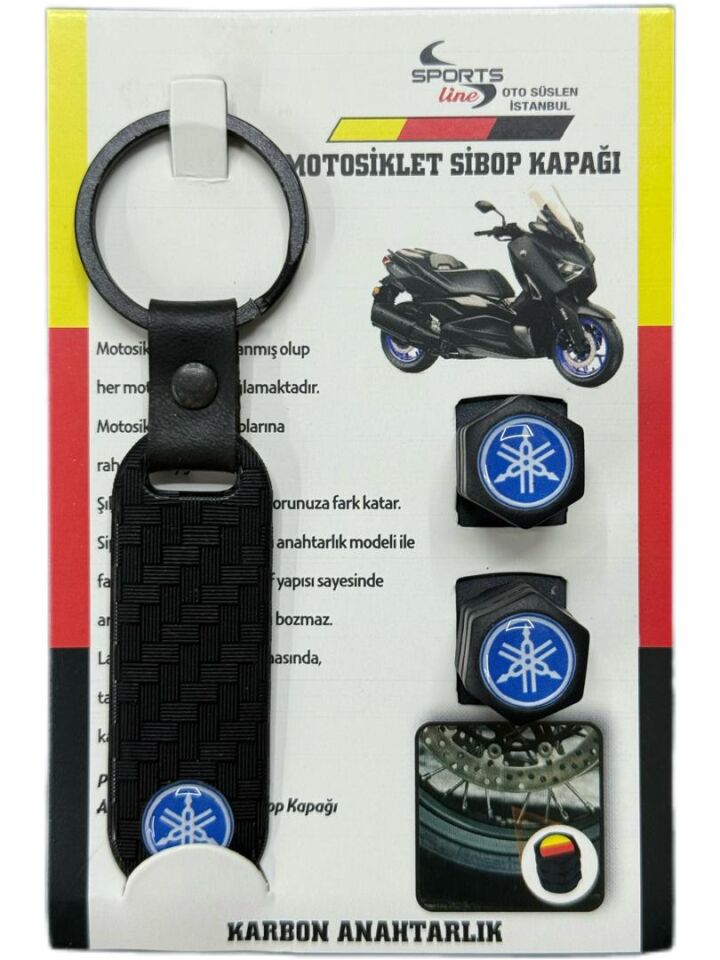 Yamaha anahtarlıklı sibop kapağı