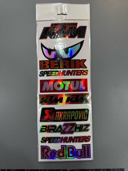 Ktm grup hologramlı sticker