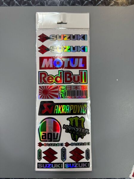Suzukı grup hologramlı sticker