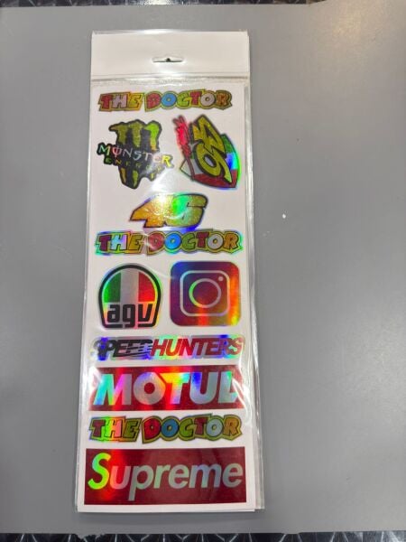 The doctor grup hologramlı sticker