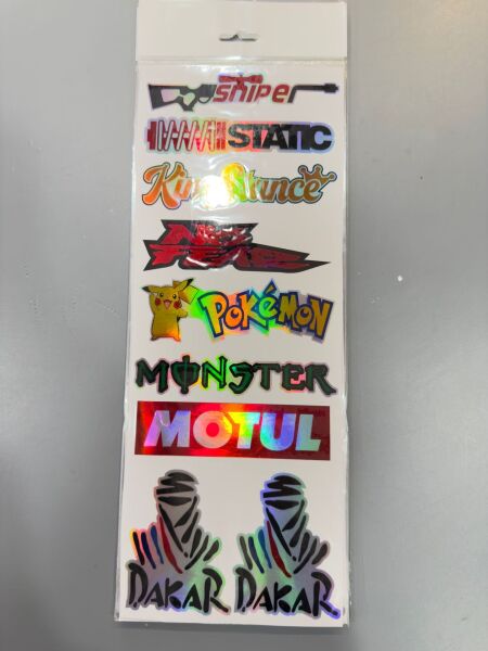Dakar grup hologramlı sticker