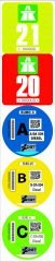 Gümrük Pulu Etiket Sticker