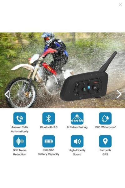 EJEAS V6 Pro Bluetooth interkom kulaklık