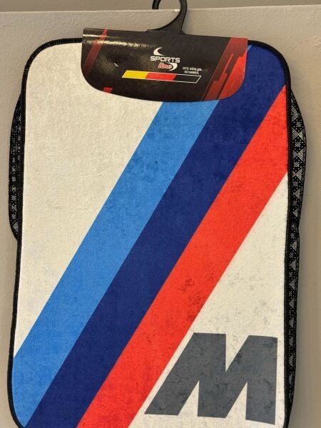 M Power dekor paspas (beyaz)