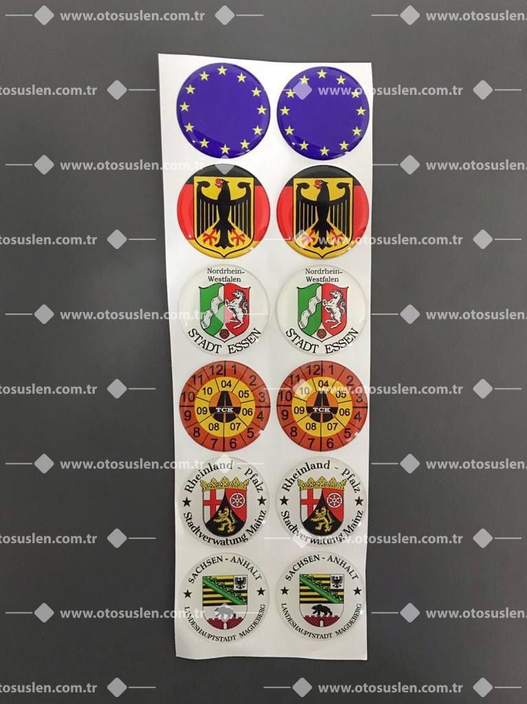 Plaka Pulu Damla Sticker 2