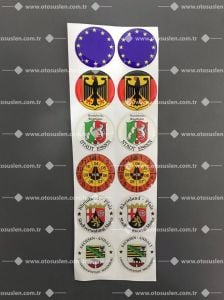 Plaka Pulu Damla Sticker 2