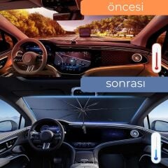 Araba Ön Cam Şemsiye Güneşlik