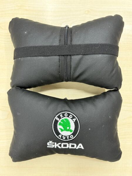 Araba Oto Koltuk Boyun Yastığı Seyahat Yastık 2 Adet Skoda