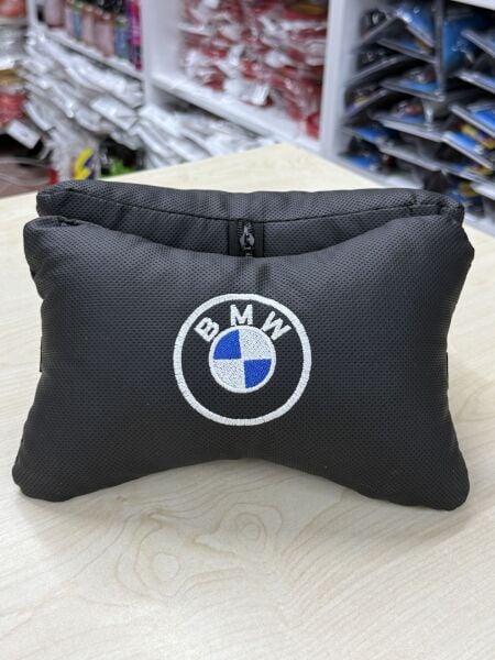 Araba Oto Koltuk Boyun Yastığı Seyahat Yastık 2 Adet BMW