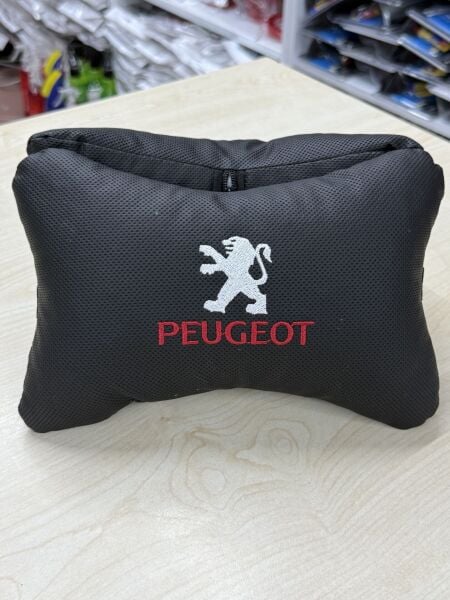 Araba Oto Koltuk Boyun Yastığı Seyahat Yastık 2 Adet Peugeot