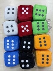 Peluş Zar (12'li)