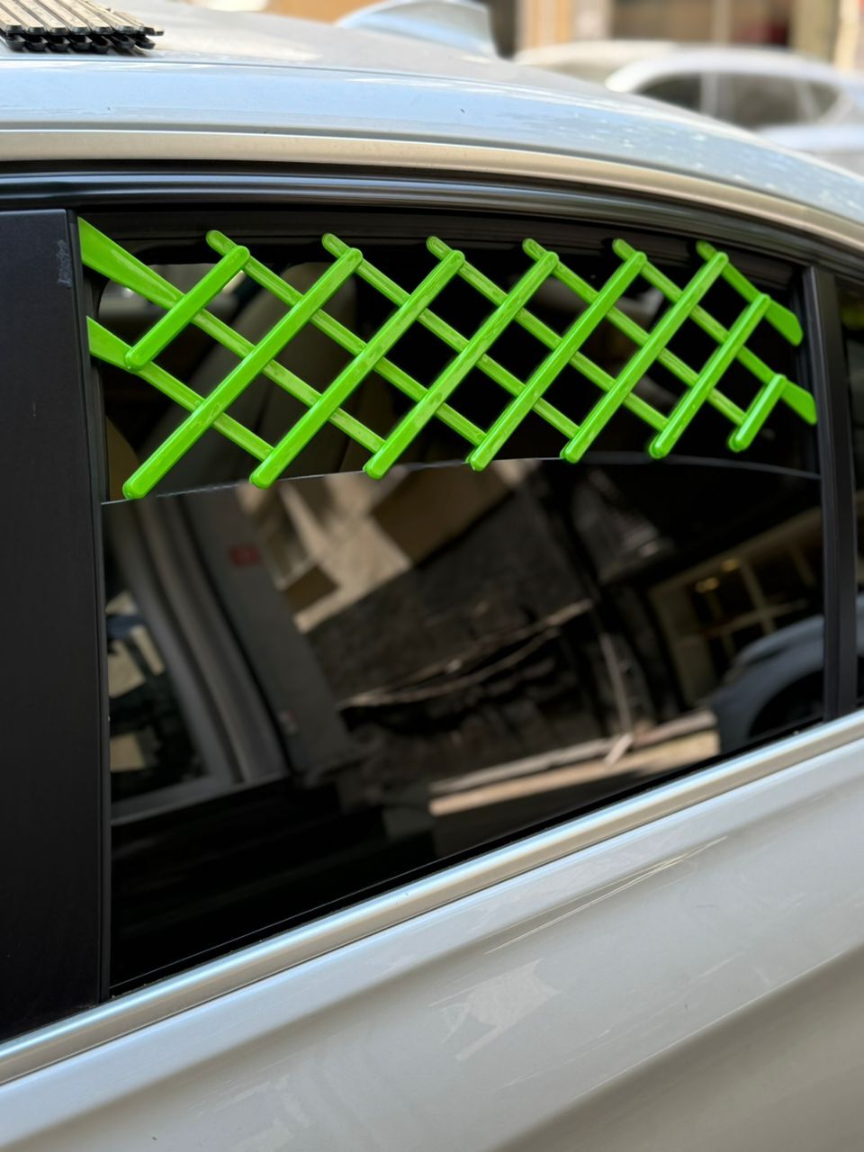 Cam ızgarası yeşil 2'li