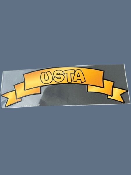 Kurdele Yazı Sticker Usta 20.5x6cm