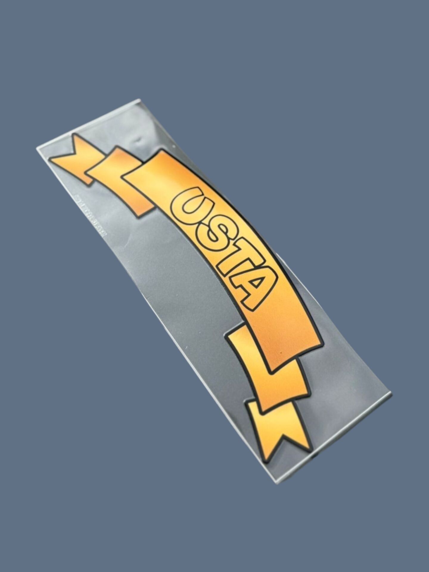 Kurdele Yazı Sticker Usta 20.5x6cm