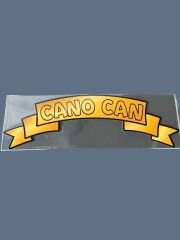 Kurdele Yazı Sticker Cano Can 20.5x6 cm