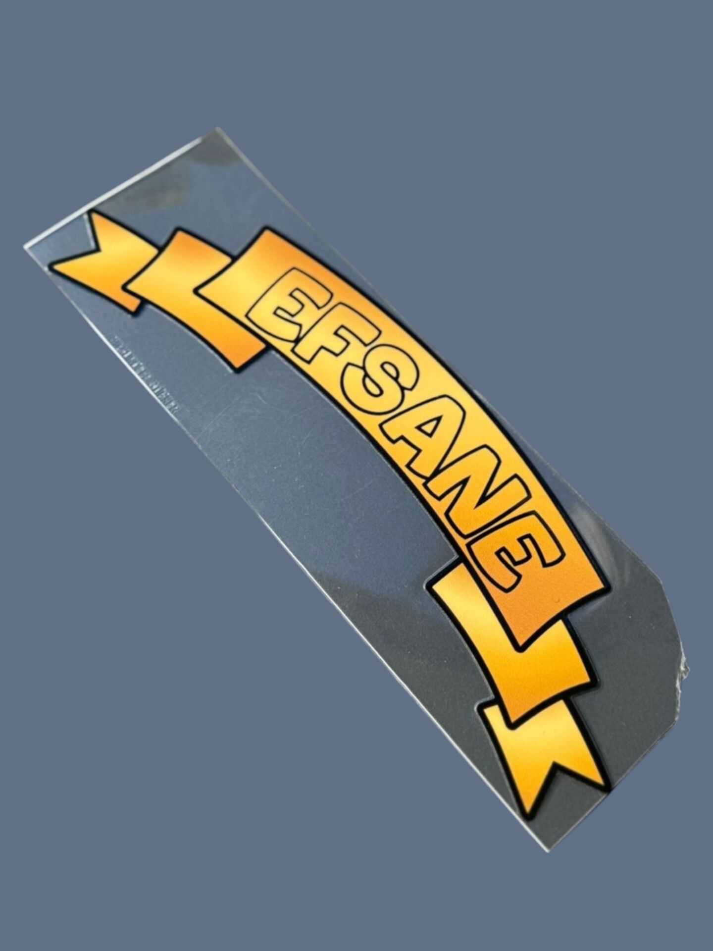 Kurdele Yazı Sticker Efsane 20.5x6cm
