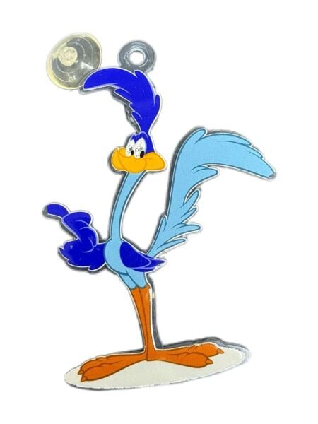 Pleksi Çizgi Film Kahramanları Road Runner Cam süsleri Vantuzlu