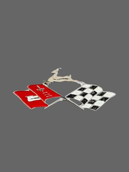 V8 Bayraklı Döküm Arma