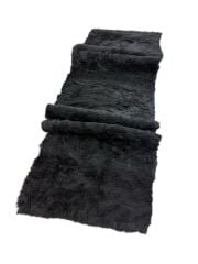 Torpido Üstü Peluş Halı Siyah