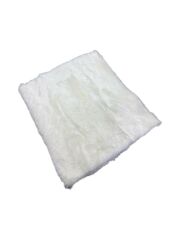 Torpido Üstü Peluş Halı Beyaz