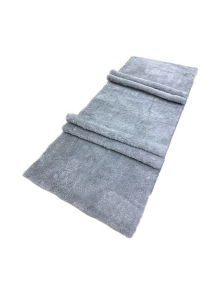Torpido Üstü Peluş Halı Gri
